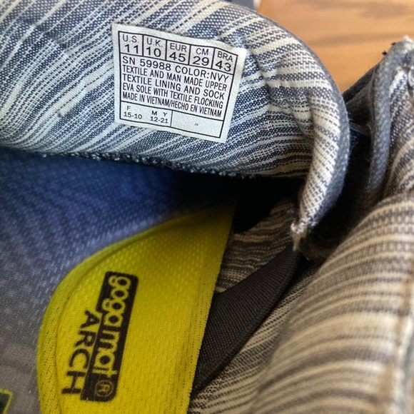 Skechers Mens Shoes Navy Blue Slip On Size 11 - Picture 7 of 13